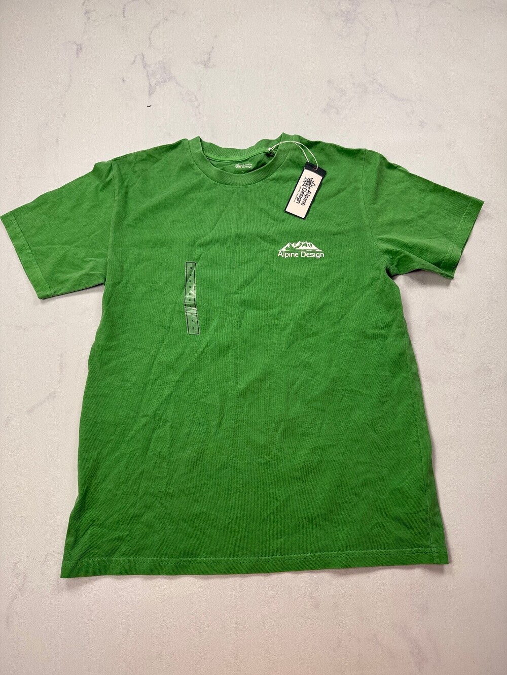 Alpine Design Alpine T Shirt Green Modern Classic Style - Mens S